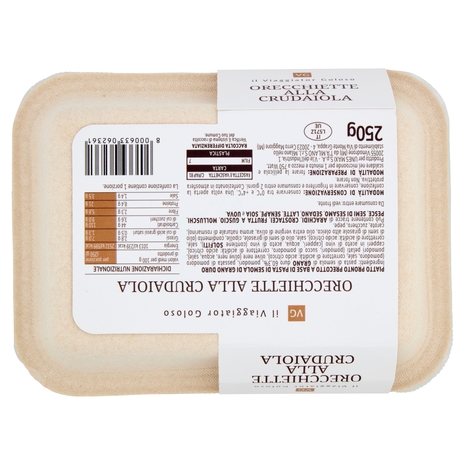 Orecchiette alla Crudaiola il Viaggiator Goloso